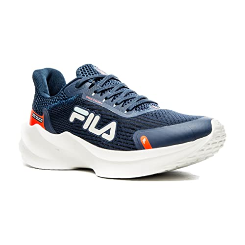 Tenis Fila Action, Masculino, Marinho/Azul/Coral, 40