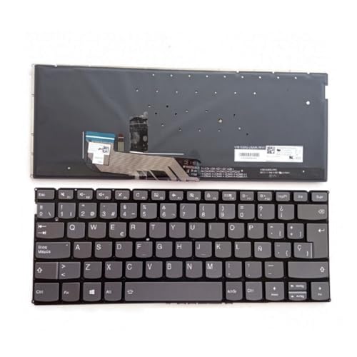 Clavier espagnol pour Lenovo Yoga S730 résout les pannes de touches avec rétroéclairage