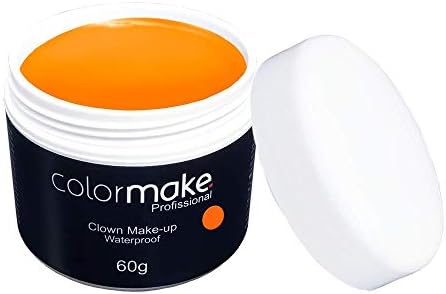 Clown Makeup Profissional 60G, Colormake, Laranja