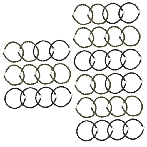 Amosfun 2 Series Leggings De Correa De Arranque Correas De Botas Elásticas Con Correas Banda Fijación Cámping Cincha Senderismo Elástico Cuerda Elástica Aleación De Aluminio 12 Piezas*2