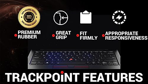 Image of 3PCS 3.0mm Trackpoint Cap Red (3 pcs /lot) for Lenovo Thinkpad X1 Carbon Gen 7,8,9,10,11,12 |X1 Yoga Gen 4,5,6,7,8 |X13 Gen 2,3,4|X13s G1|X1 Extreme Gen 4,5|Check Compatibility on Description Section