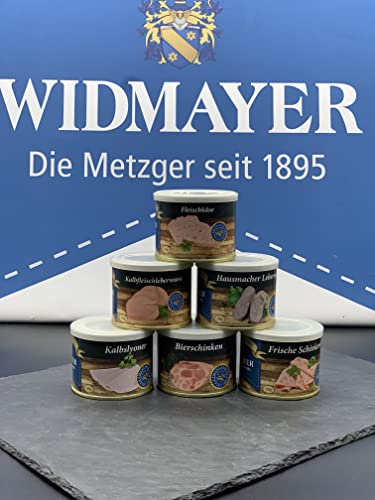Wurst Dosen Probierpaket, Metzgerei Widmayer