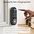 Keyless Entry Fingerprint Deadbolt Smart Lock: Sifely Digital Front Door Keypad with App Control, Electronic/Electric Deadbolt with Fingerprint & Code Access, Auto Locking, Easy to Install (Black)