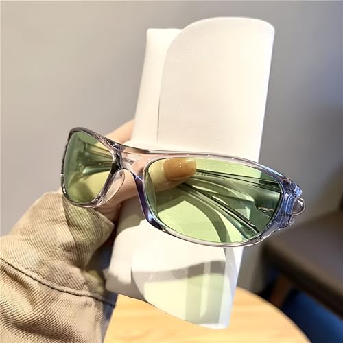 Fashion Sunglasses Y2K Wrap Around Sporty Sun Glasses Trendy Sports Sun Glasses4