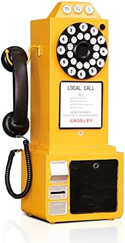 Téléphone à cadran rétro cadeau nostalgique idéal pour décoration de salon et bureau