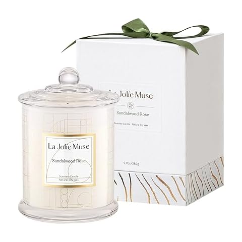 La Jolíe Muse Sandalwood Rose Candle Gift Cover
