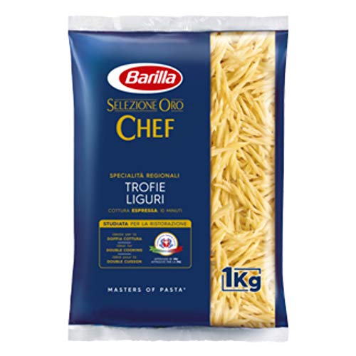 Pasta barilla selezione oro chef trofie liguri