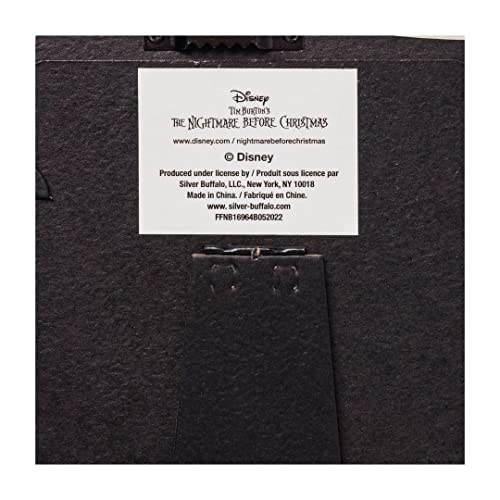 Silver Buffalo Nightmare Before Christmas Tombstone Resin Photo Frame, 4 X 6 Inches, Grey #TOP4