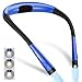 Glocusent Lampe de Lecture de Cou Rechargeable, Lampe pour lecture au Lit, 3 Couleurs, 6 Niveaux de Luminosité, Bras Pliables, Longue Durée de Vie, Parfaite pour la Lecture,Le Tricot,la Réparation