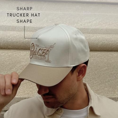 Image of Vintage Faith & Forever Trucker Hat | Men & Women | Christian Cross Jesus Hats | Bachelorette Bride Hat | Cotton | Snapback