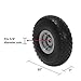 COSCO 10-Inch Flat-Free Replacement Wheel for Hand Trucks, 2-pack