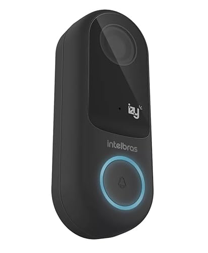 Video Porteiro Smart Inteligente Wireless Campainha Interfone Wi Fi Intelbras IVW 3000+ e Fechadura