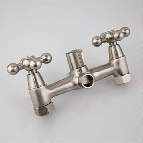 Robinet de baignoire avec douchette mural sortie 36cm - 7