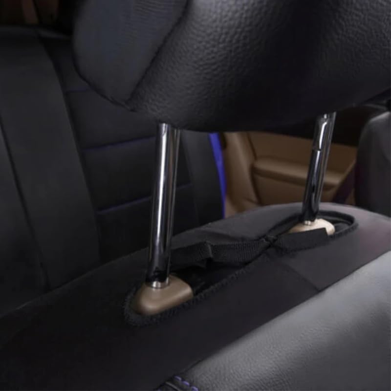 Housses de siège Suzuki Baleno II anti-tache similicuir sport pour rénover l'avant - 5