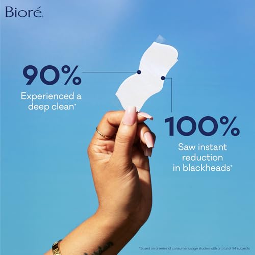 image for Bioré Original Blackhead Remover Strips, Deep Cleansing Nose Strips W