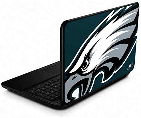 Skinit Decal Laptop Skin Compatible with 15.6 in 15-d038dx - Officially Licensed NFL Philadelphia Eagles Large Logo Design