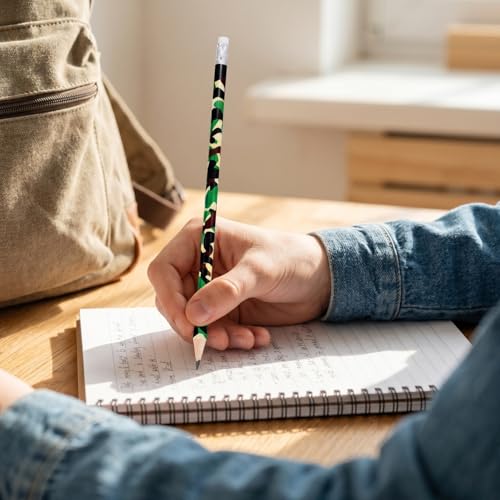 Lápices de Madera Camuflaje 200-Pack para Escuela y Dibujo miniatura 2