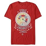 Men's Elf Christmas Spirit Clausometer T-Shirt - Red - 3X Large