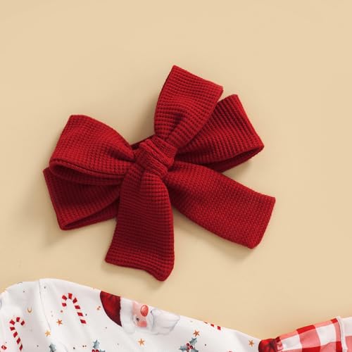 Twopumpkin Baby My First St. Patrick's Day Outfit Girl Newborn Infant Shamrock Jumpsuit Bow Romper Saint Patrick Clothes3