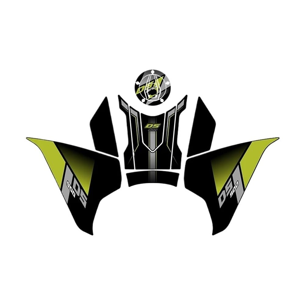 Autocollants réservoir moto 900DSX protection anti-rayures et grip latéral renforcé