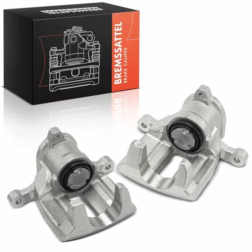 Frankberg 2x Brake Caliper Disc Brake Rear Left Right Compatible with R.a.n.g.e R.o.v.e.r Evoque L538 2.0L 2.2L 2011-2019 Replace# LR027128