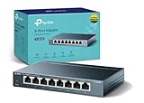 switch ovislink 5 puertos [Switch gigabit de 8 puertos] - 8 puertos RJ45 10/100/1000Mbps con detección automática de velocidad, soporte para MDI/MDIX automático