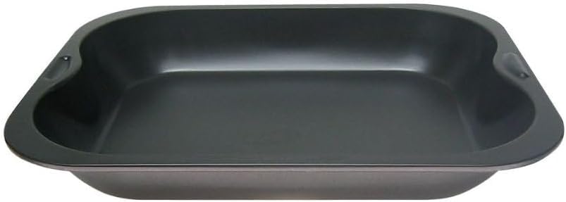 Zenker 9914850 Set of 2 Rectangular Oven Dish, Oven Dish, Baking Dish, Baking Dish, Baking Dish, Baking Dish, Lasagne Dish, Steel, 37 x 27 x 5 cm