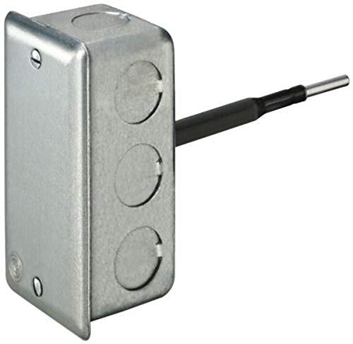Siemens 536-811 Duct Point Temperature Sensor, 4-Inch Rigid, 100,000 Ohm Reference Resistance at 77-Degree Fahrenheit