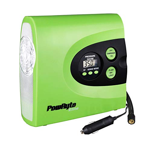 PowRyte DC 12V 150 PSI Digital Tire Pump, Air Compressor Tire Inflator