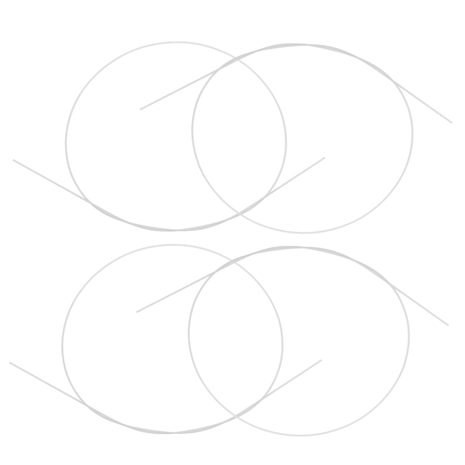 Toddmomy 4Pcs Plastic Kite Support Rods Kite Accessories for Sturdy Frame Assembly High Strength Crossbar for Enhanced Stability and Versatile Flying Options