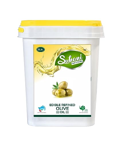 Image of Eywa Seeds & Exports Pvt Ltd Organic Oliv Oil Cold Pressed /Wood Pressed Oil | Kachi Ghani Ka Tel (Olive Oil, 5 Litre) By (Suhani) Eywa