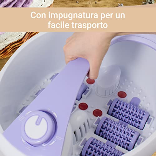 SUNTEC Idromassaggiatore plantare FMA-8663 comfort...