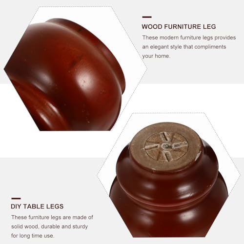 Patas de madera para sofá y mesa: el toque elegante y rojo marrón para renovar tu salón 4