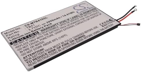 Cameron Sino 3950mAh Replacement Battery for Motorola Droid XYBoard 10.1, MZ609, Xoom 2 Media Edition