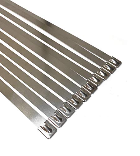 Premium Stainless Steel Cable Ties, SS304 Stainless Steel Zip Ties, Metal Cable Ties - Image 3