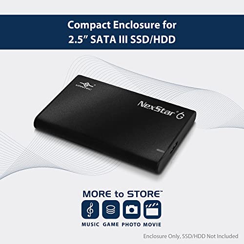 Cofre externo Vantec NexStar 6G para disco 2,5" SATA III miniatura 2