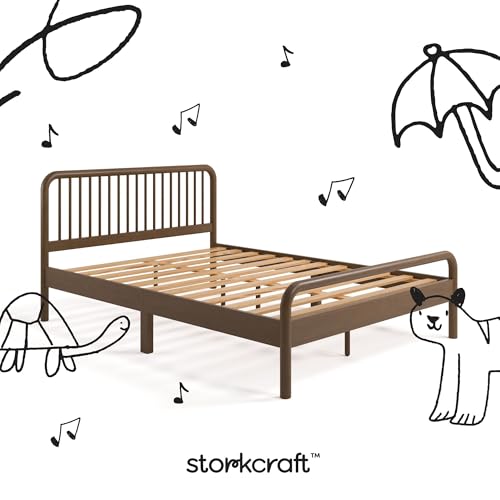 Image of Storkcraft Porto Full Bed, Hazelnut