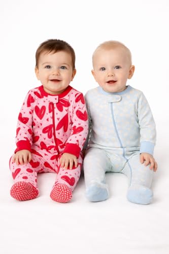 Image of TuddyBuddy Baby Girl's Cotton Printed Full Sleeves Sleepsuit /Footed Rompers for Baby Girl