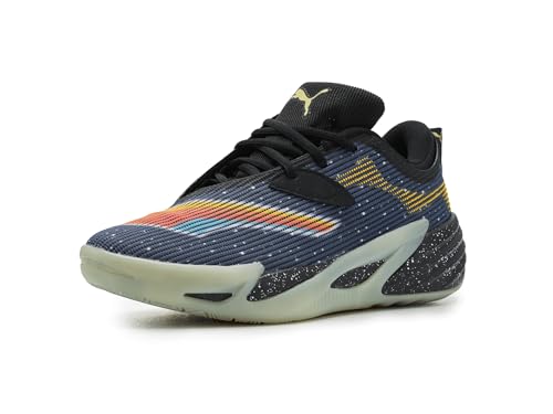 Puma Men's All-Pro Nitro 2 E.T. Basketball Shoes Sneaker, Elektro Blue/Black, 11