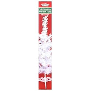 Table top white holiday christmas tree 18  urban country home decor