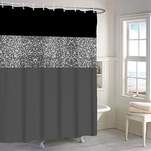 ASDCXZ Shower Curtain Glitter 180x180 cm - Image 3