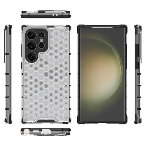 Image of Glasgow Back Case Cover Designed for [ Samsung Galaxy S24 Ultra 5G ] (Stylish Look | Shock Proof) - Transparent