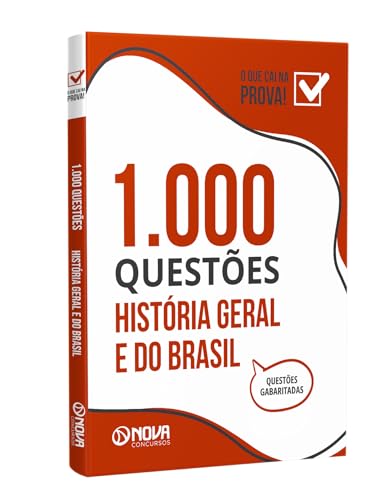 Livro 1.000 Questões Gabaritadas - História Geral e do Brasil - L...