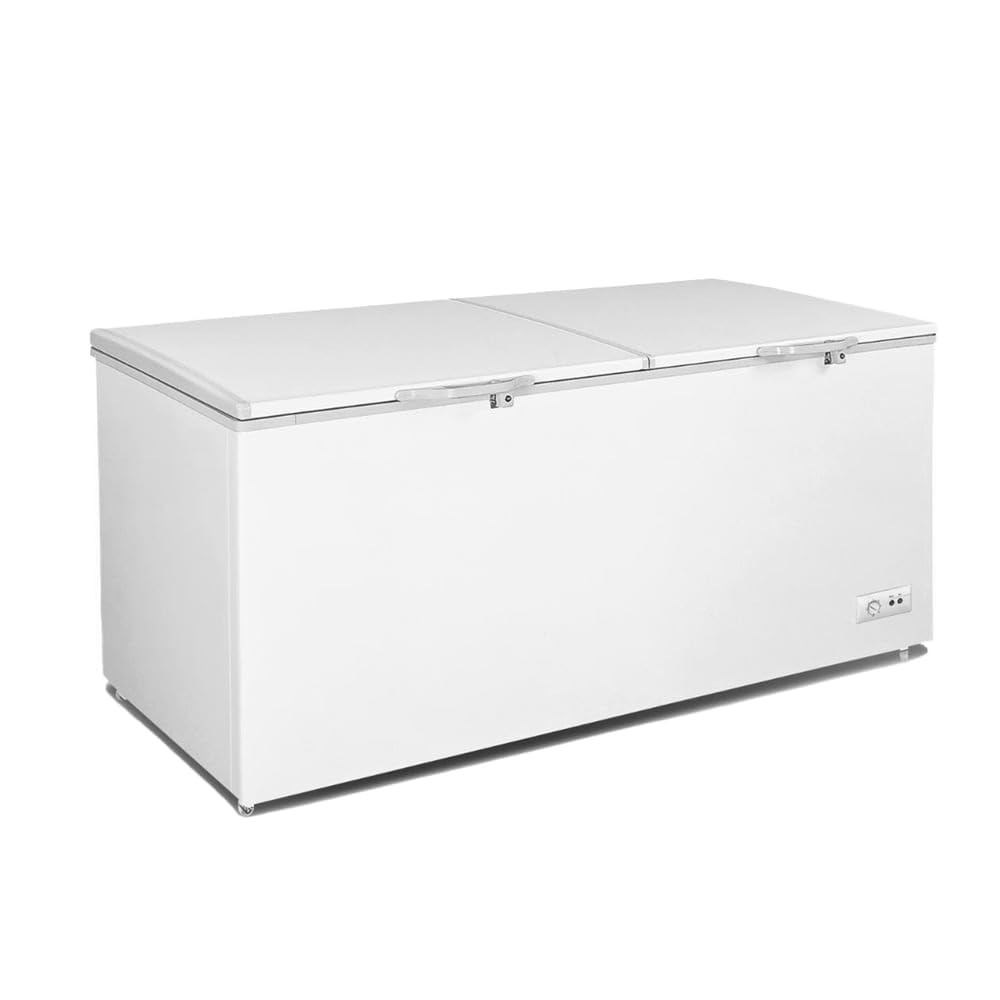 77" Mobile Chest Freezer w/ (2) Baskets - White by MOTAK – 78.40x33.70x35.00, In Description, Check Images, Model MCF-24