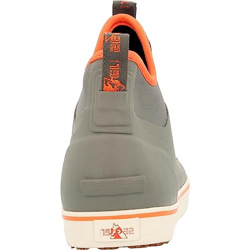 ROCKY Dry-Strike Waterproof Gray & Orange Deck Boot4