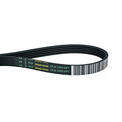 Preisvergleich Produktbild Keilrippenriemen Riemen Antriebsriemen Rippenriemen Treibriemen Rippenband Antreibriemen 1255 PJ 5 E Waschmaschine ORIGINAL Bosch Siemens Neff 439490 Privileg Quelle Matura 02537397 Neckermann Lloyds