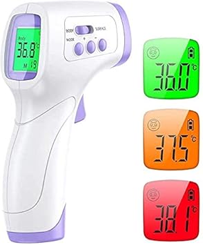 Shoran Infrarot Stirnthermometer Kontaktlos Thermometer Klinisches Infrarot Korperthermometer Beruhrungslos Mit Digital Lcd Display Fieberalarm Gedachtnisfunktion Fur Babys Erwachsene Objekte Amazon De Drogerie Korperpflege