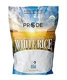 Pride Foods USDA Organic Long Grain White Rice – Non-GMO, Gluten-Free, Kosher Certified, Homegrown in USA, Premium, Nutrient-Dense Rice for Family Meals, 2lbs, Pack of 1