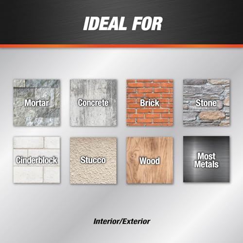 DAP Textured Mortar Premium Elastomeric Latex Filler & Sealant, Gray, 10.1 Oz (7079810082) - Image 5