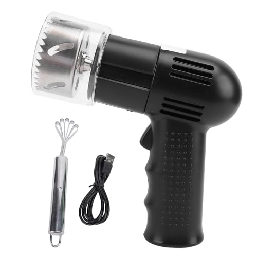 Automatic Coconut Opener 304 Stainless Steel Electric Coconut Puncher Opening Tool for Home Kitchens and Beverage Establishments (Black)